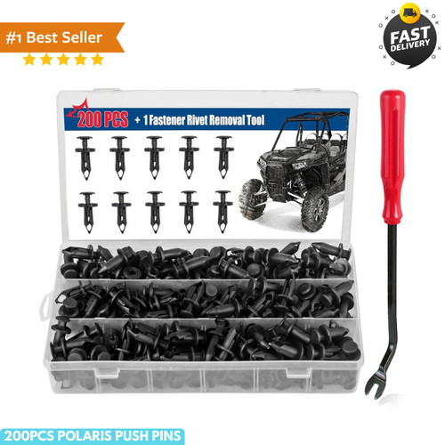 200pcs polaris push pins utv - 200pcs,
