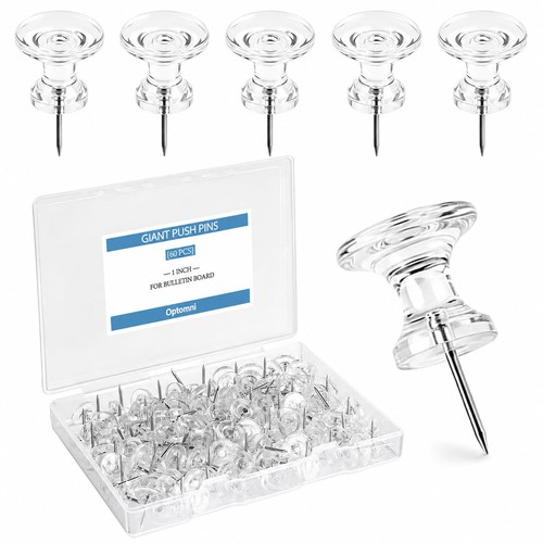 Optomni giant push pins - push, 60
